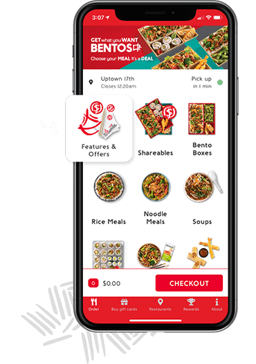 App feature - pick up