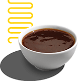Bowl of teriyaki sauce